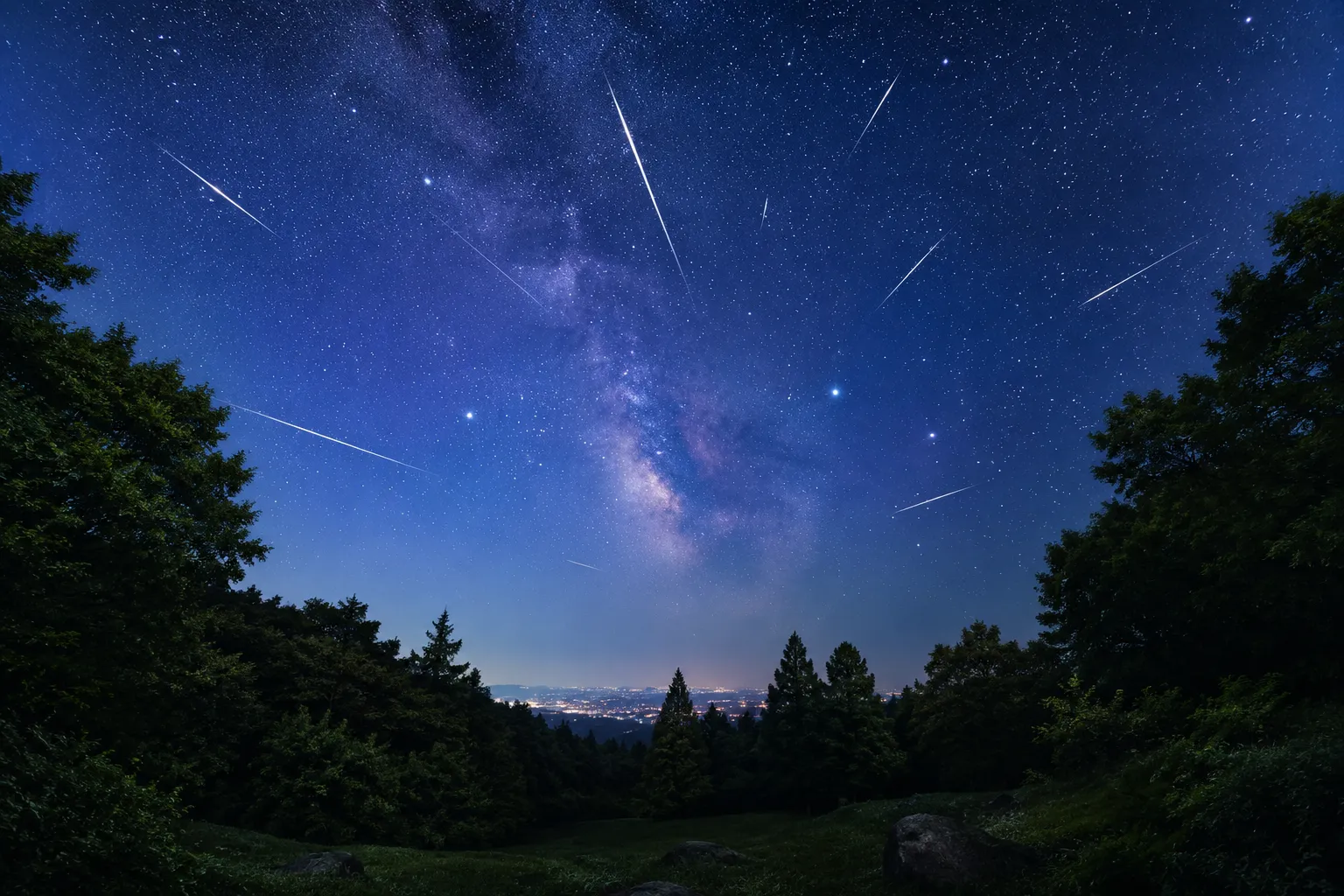 流星群を見るなら暗い場所がおすすめ?星空がきれいに見える理由と光害の話